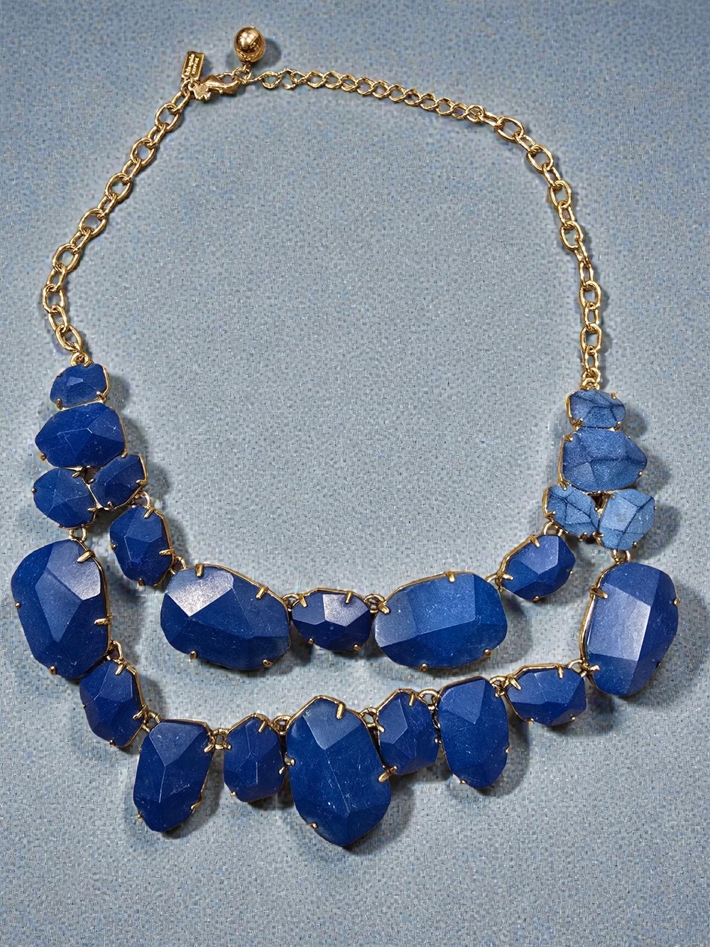 Kate Spade Quarry Gems Double Strand Statement Necklace